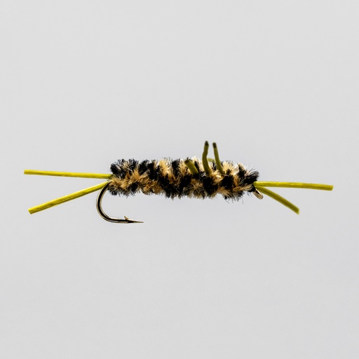 NEPTUNE FLIES - Pat's Rubber Legs Black / Brown