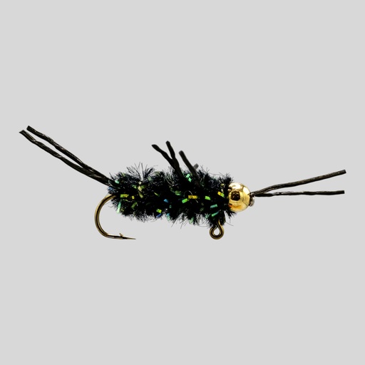 Balanced Pat's Rubber Legs Crystal Black