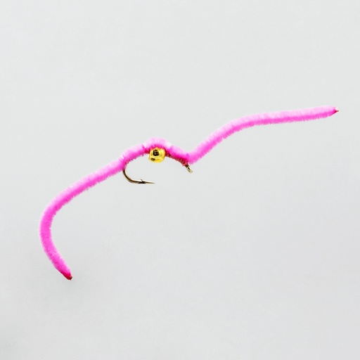 NEPTUNE FLIES - BH San Juan Worm - Pink