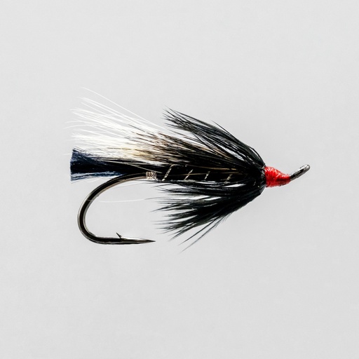 NEPTUNE FLIES - Black Cosseboom - SINGLE HOOK