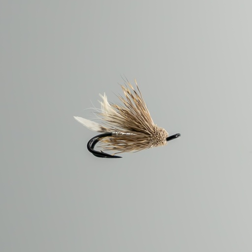 Silver Muddler - DOUBLE HOOK
