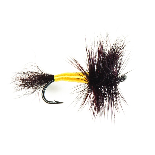 [074-100208] Salmon  Black Wulff