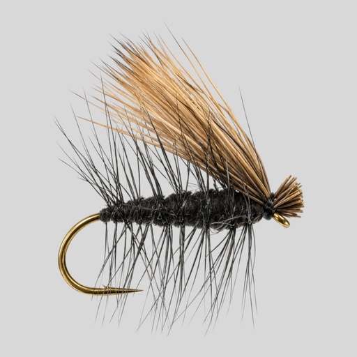 Elk Hair Caddis Black (SÈCHE)