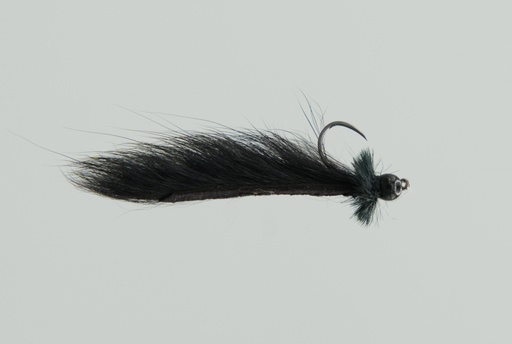 NEPTUNE FLIES - Jiggy Mini Leech Black