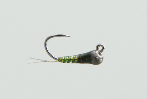 NEPTUNE FLIES - Jiggy Perdigon Riffle Drifter Olive TB