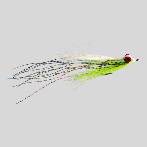 Clouser Minnow Chartreuse & White