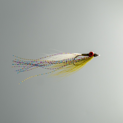 NEPTUNE FLIES - Clouser Minnow Olive & White