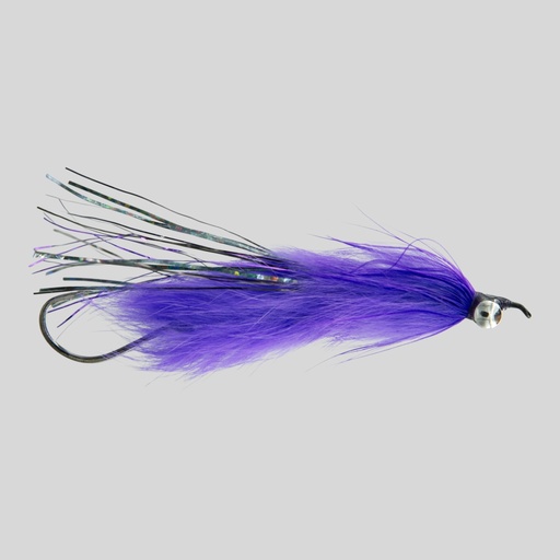 [077-10202] Articulated Hareball Leech - Purple