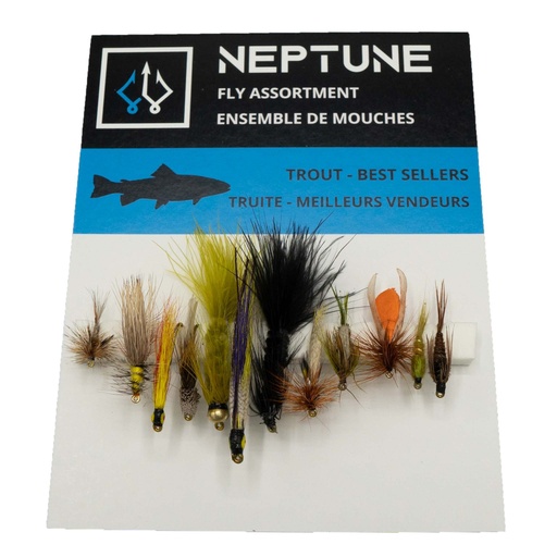 [100-10112] TROUT FLIES PACK - BEST SELLERS