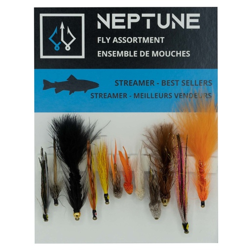 [100-10212] ENSEMBLE DE MOUCHES A STREAMER - MEILLEURS VENDEURS