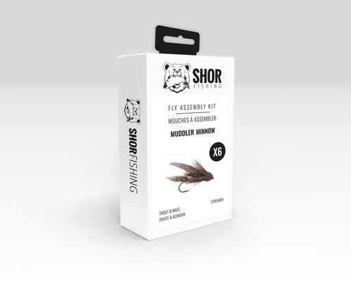 [SHFKT22] SHOR - MUDDLER MINNOW - KIT D'ASSEMBLAGE