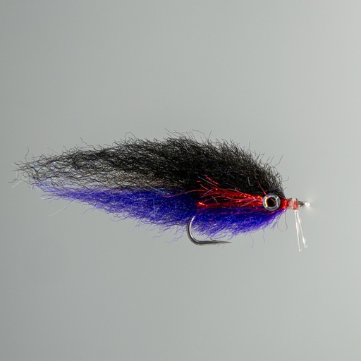 NEPTUNE FLIES - Peanut Bunker - Purple and Black