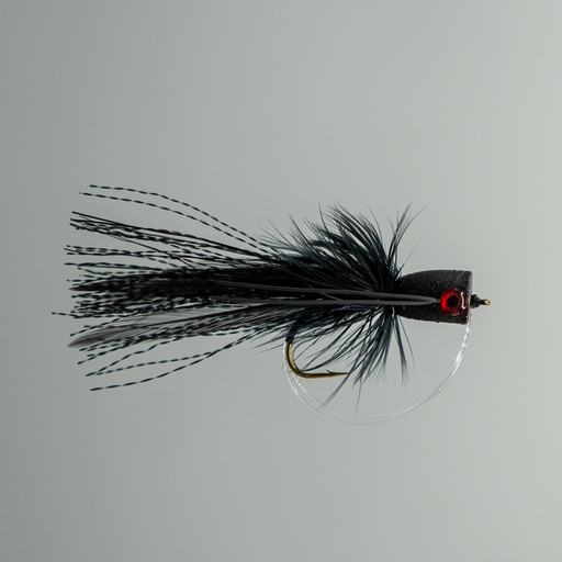 NEPTUNE FLIES - POPPER - All Black