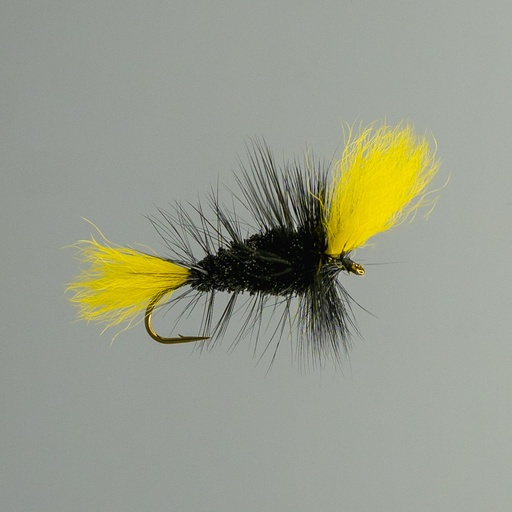 NEPTUNE FLIES - Black Bomber Yellow Wings