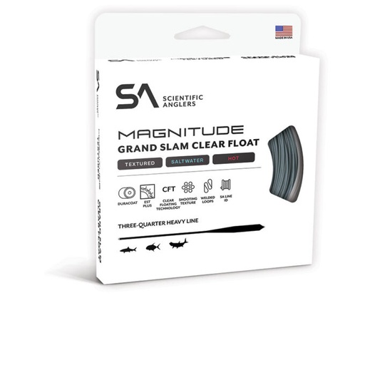 SCIENTIFIC ANGLERS - MAGNITUDE TEXTURED GRAND SLAM 10' CLEAR FLOAT TIP