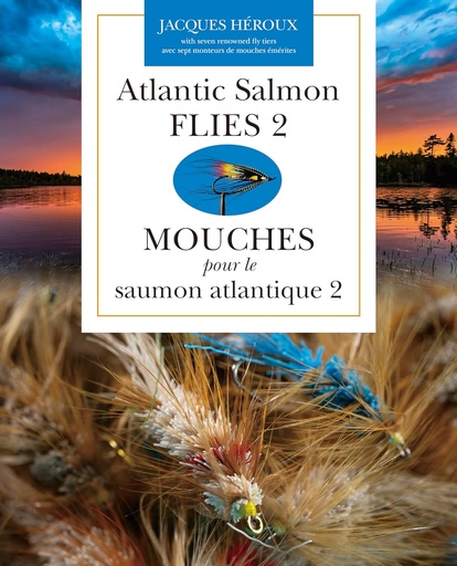 [ASF2] BOOK - ATLANTIC SALMON FLIES II - Jacques Heroux