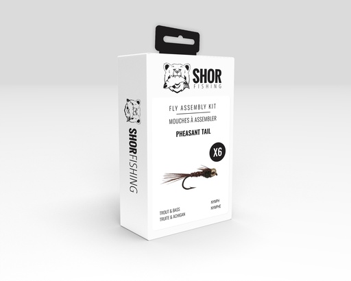 [SHFKT26] SHOR - PHEASANT TAIL BEAD HEAD ASSEMBLY KIT