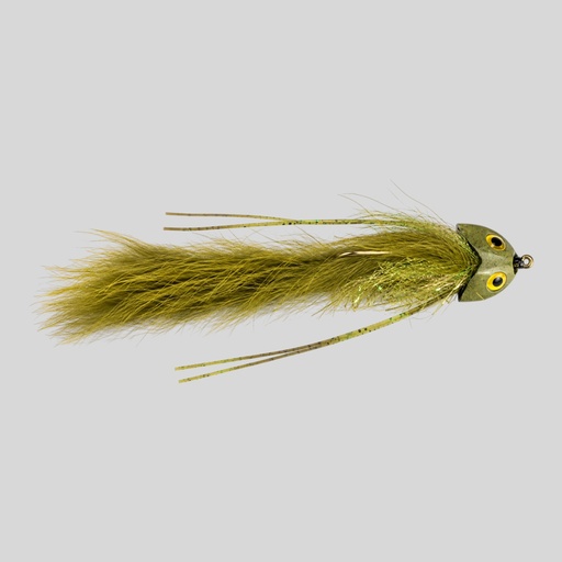 Fish Skull Sculpin - Olive