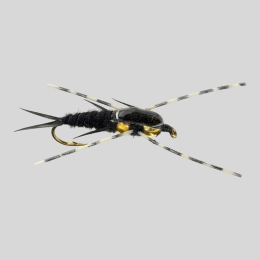 Double Bead Black Stonefly